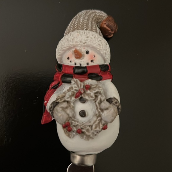 Snowman Cheese Spreader - Picture 2 of 5